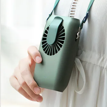 

2020 Hanging Waist Fan USB Charging Hanging Neck Fan Mini Handheld Multi-function Portable Desktop Small Fan