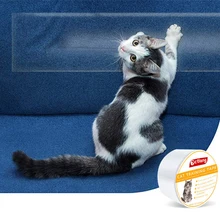 

Pet Cat Scratch Deterrent Tape Double Anti-Scratch Tape Cat Couch Protection Furniture Scratch Guards Sofa Protector Pads