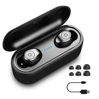 

F9 tws 5.0 Wireless Bluetooth Earphones Waterproof 6D Stereo Earbuds Press Control For Apples Pods Xiaomi Huawei PK i9s i12 TWS