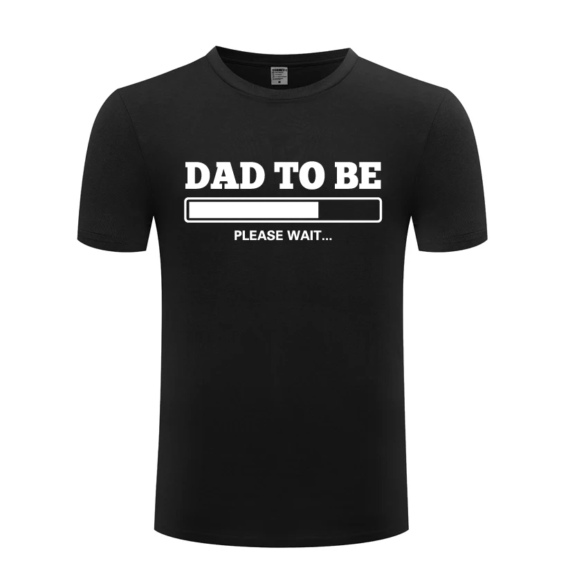 Мужская футболка с круглым вырезом Tyburn Dad to Be alibing хлопковая Повседневная