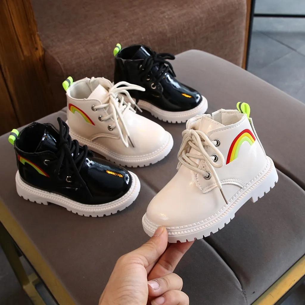 

2019 New Toddler Infant Kids baby girl shoes Stitching Color Sneakers Running Sport Shoes calzado infantil детская обувь