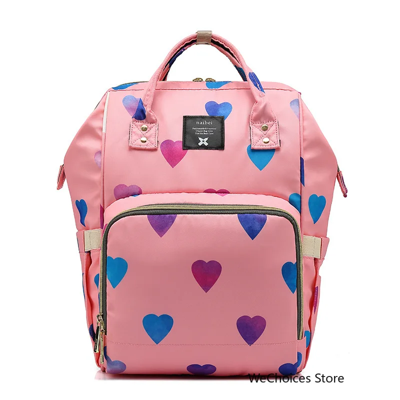 

Fashion Mummy Travel Bag Maternity Nappy Bag Large Capacity Waterproof Baby Bag Insulation Stroller Nursing Diaper Anti Theft