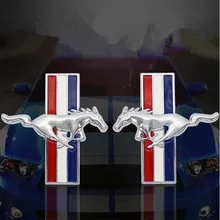 ^^Best Offers 1 pair 3D Chrome Metal Mustang Running Horse Car Sticker Fender Side Badge Rear Trunk Emblem Decoration Car Styling Accessories ^^Best Offers 1 pair 3D Chrome Metal Mustang Running Horse Car Sticker Fender Side Badge Rear Trunk Emblem Decoration Car Styling Accessories