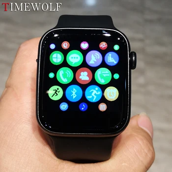 

Timewolf Smart Watch IWO 12 8 13 W34 Pro Blood Pressure Smartwatch Android Women Men Smart Watch for Android Phone Iphone IOS