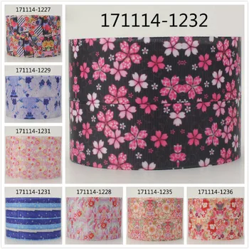 

Winsome 50 Yards 16mm-75mm Japanese Style Colorful Printed Grosgrain ,FOE Ribbon