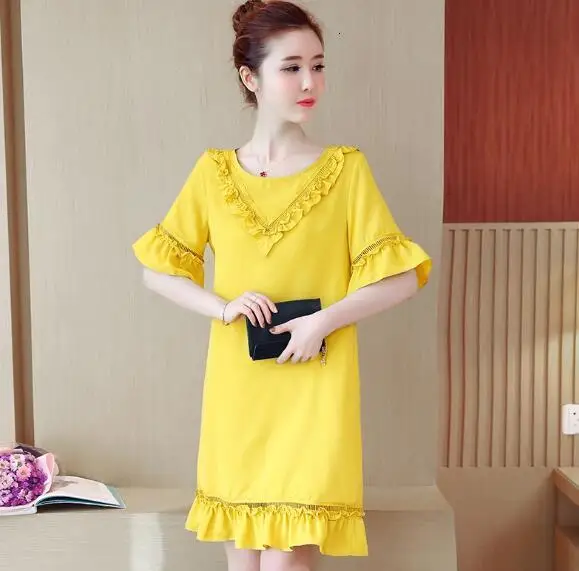 

Fashion Short-sleeved Women's Dresses C-9