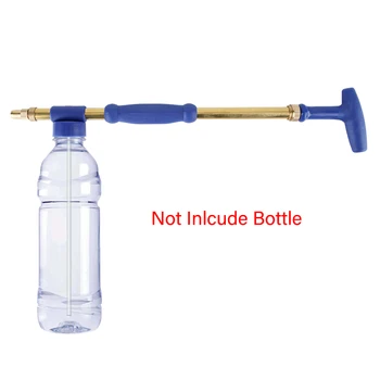 

Bottle Type Pneumatic Small Garden Water Gun Brass Hand Push and Pull Watering Single Nozzle Spray Rod Sprinkler Irrigation Tool