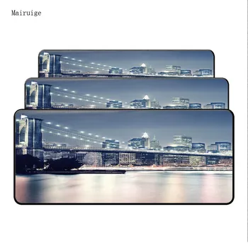 

London Tower Bridge Scenery Keyboard Large MousePads Size for 400*900*4mm Speed Version Gaming Mousepads For CSGO LOL