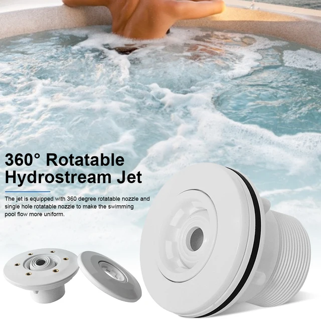Úszómedence Spa Szemgolyó -Sugárhajtású 360 Fokos Forgatható Nyílás Hydrostream Sugárhajtású Medence Masszázs Fúvóka Készlet - Image 2