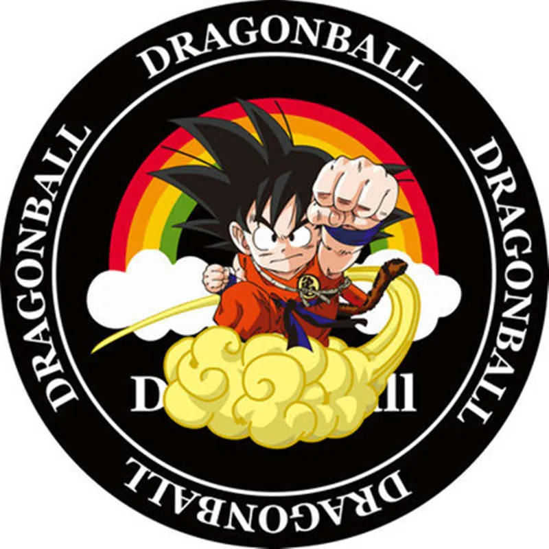Аниме мультфильм Dragon Ball кран бесцветный ковер Сон Гоку круглый ковер компьютерный коврик на стул и на пол коллекция Морден подарок M2112 - Цвет: 140CM