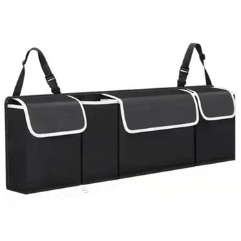 

Car Styling SUV Car Organizer Trunk Backseat Storage Bag Automobile Pouch Oxford Automobile Seat Back Organizers Universal