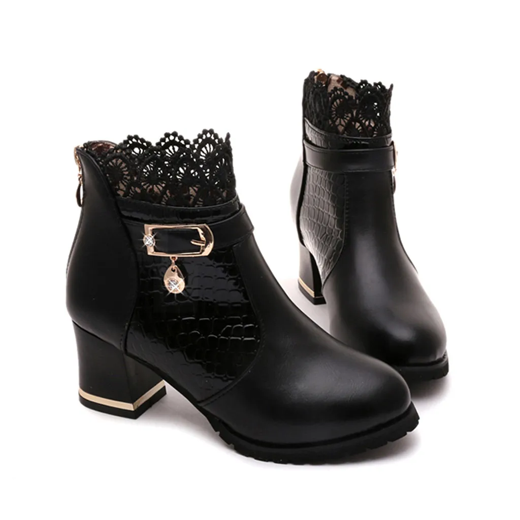 Женские ботинки; сезон осень-зима; винтажные Кожаные полуботинки со шнуровкой; осенние кожаные женские ботинки размера плюс