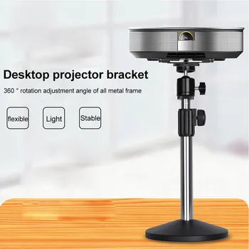 

G1 H1 Z4 Round Base Free Standing Tripod Stand SLR Laptop Adjustable Height Projector Holder Mixers Amplifiers Screw Mountable