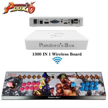 

New design Pandora box 6 1300 in 1 Home Arcade Game Console for TV & Monitor Support HDMI and VGA Output