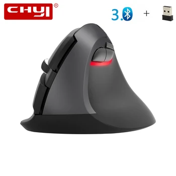 

CHYI M618 Mini Bluetooth 3.0 Mouse Wireless Ergonomic Vertical 2400DPI USB Optical Mice Small Hand Computer Mause For PC