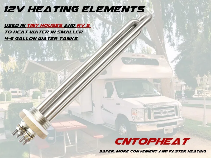 12v aquecedor de água preheating elemento aquecimento