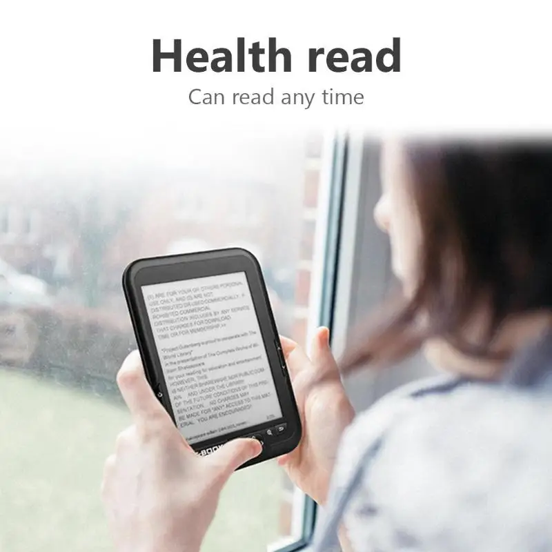 Портативный мини 6 дюймов E-Ink Экран из устройства для чтения электронных книг электронная читалка электронная Бумага книга с передним светильник 8 Гб карта памяти премии сувенир