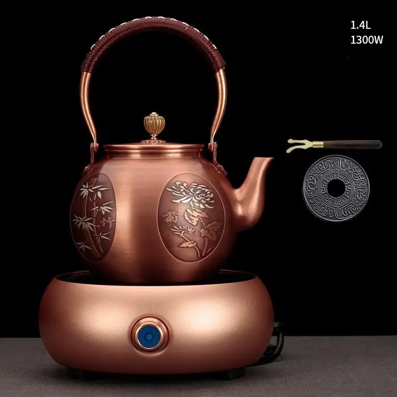 MODEL O Cocina вода кокер чай посуда Коллекционная Chaleira традиционный китайский набор самовар инструмент Teiera De Te Theepot Tetera Para чай горшок - Цвет: MODEL O