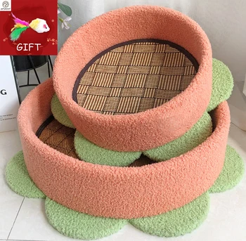 

Pet Nest Cat Climbing Frame To Prevent Home Scratches Pet Grinding Claw Cute Flowers Creative Cat Toys