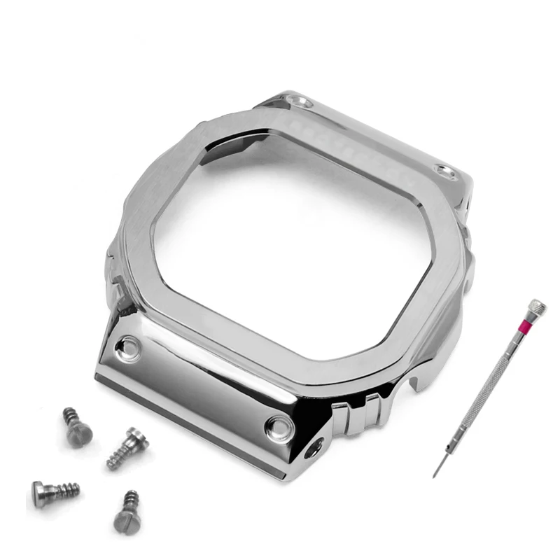 Stainless Steel Watchband with Bezel