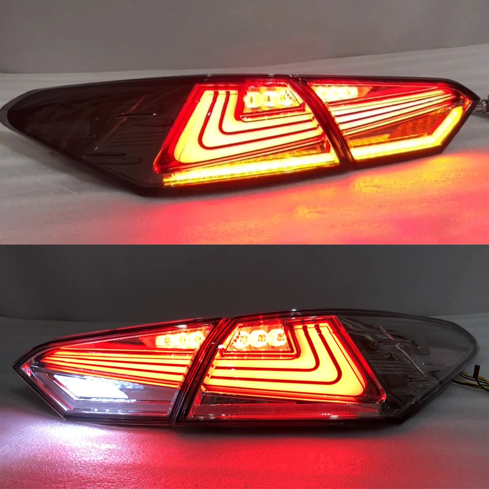 1 комплект задний светильник противотуманных фар фонарь для Toyota camry 2018 2019 2020 RS TYPE
