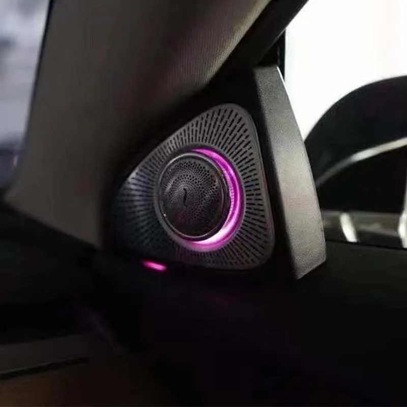ショッピング人気商品 テスラモデル3 モデルy および21用のledアンビエントライト付き3dロータリーツイーター スピーカー 車のインテリア 64色 アクセサリー 激安ビジネス Selfpoint Se