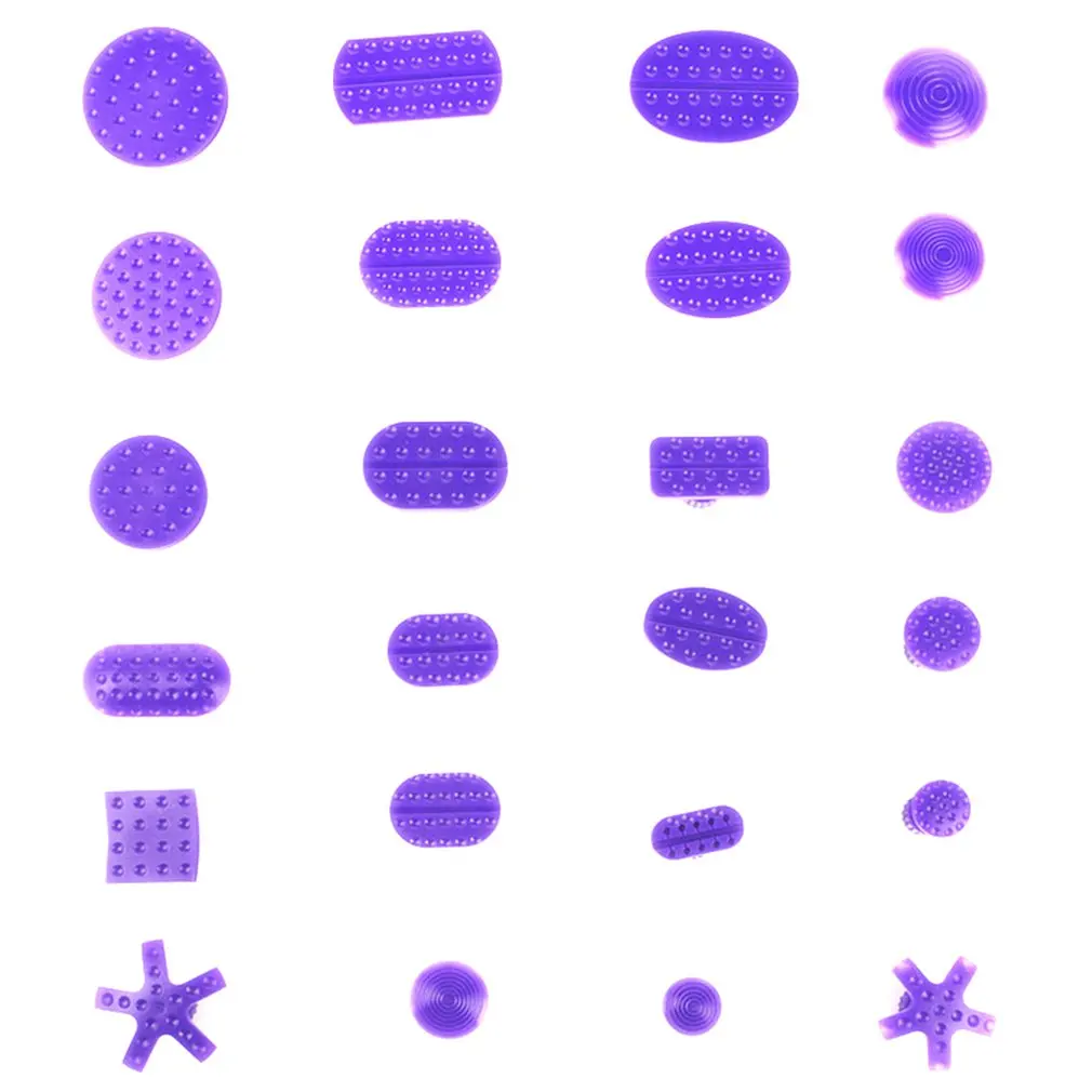 

24 Tabs Clips Plastic Paintless Dent Repair DIY Repair Tools Puller Glue Interior Door Panel Retainer Kit