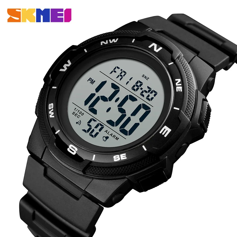 

SKMEI 1423 Outdoor Sport Watch Luxury Brand Fashion Multifunction Stop Watch Dual Time 5Bar Waterproof Watch Man Digital Watch
