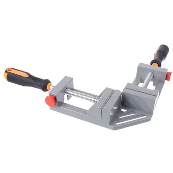 

Double Handle Right Angle Clamp 90 Degrees Welding Clamp Carpenter Woodworking Tool