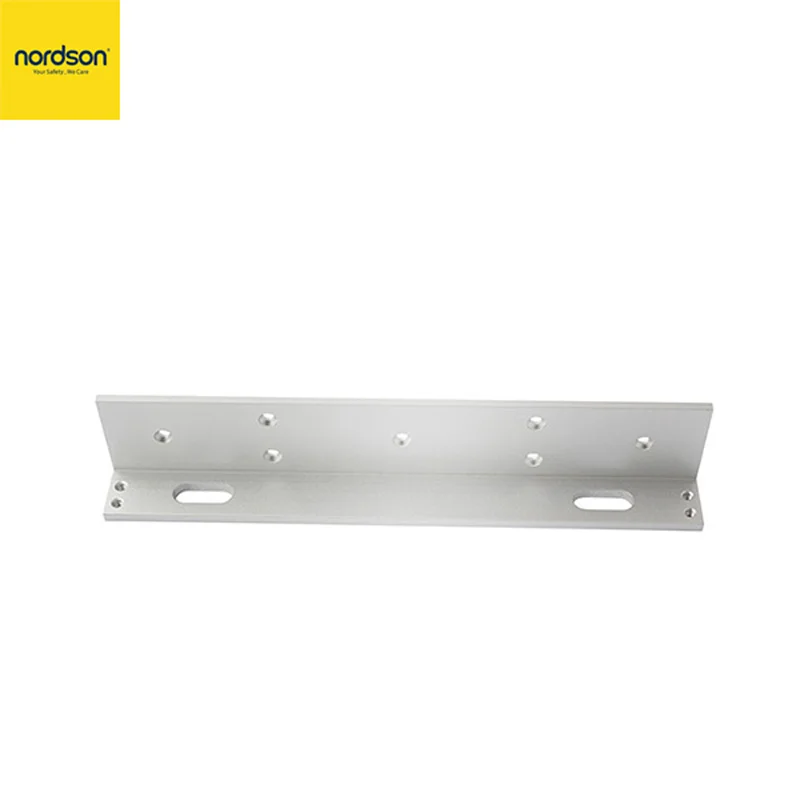 Nordson алюминиевый l-кронштейн для электрического магнитного дверного замка, система контроля доступа, аксессуары для всех видов дверей - Цвет: LB-600