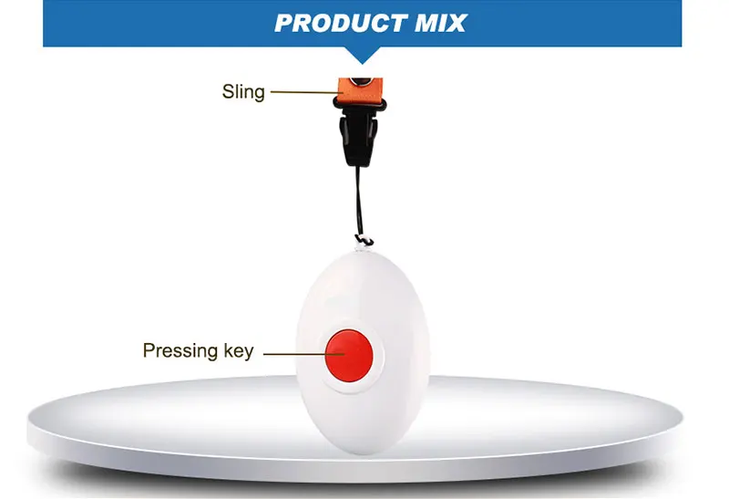 Наручные часы с пейджером вызов пациента медсестры Беспроводная аварийная система вызова для Sanitarium Beadhouse Больничная система вызова