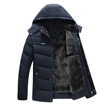 

Mens jacket Men's coat down jacket slim men's autumn and winter light warm duck down hooded men's winter coat
