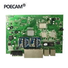 8 портов 100 Мбит/с+ 2 порта 1000 Мбит/с 10 портов POE коммутатор Поддержка IEEE802.3af/at приложение Инженерная и охранная проводка ip-камера