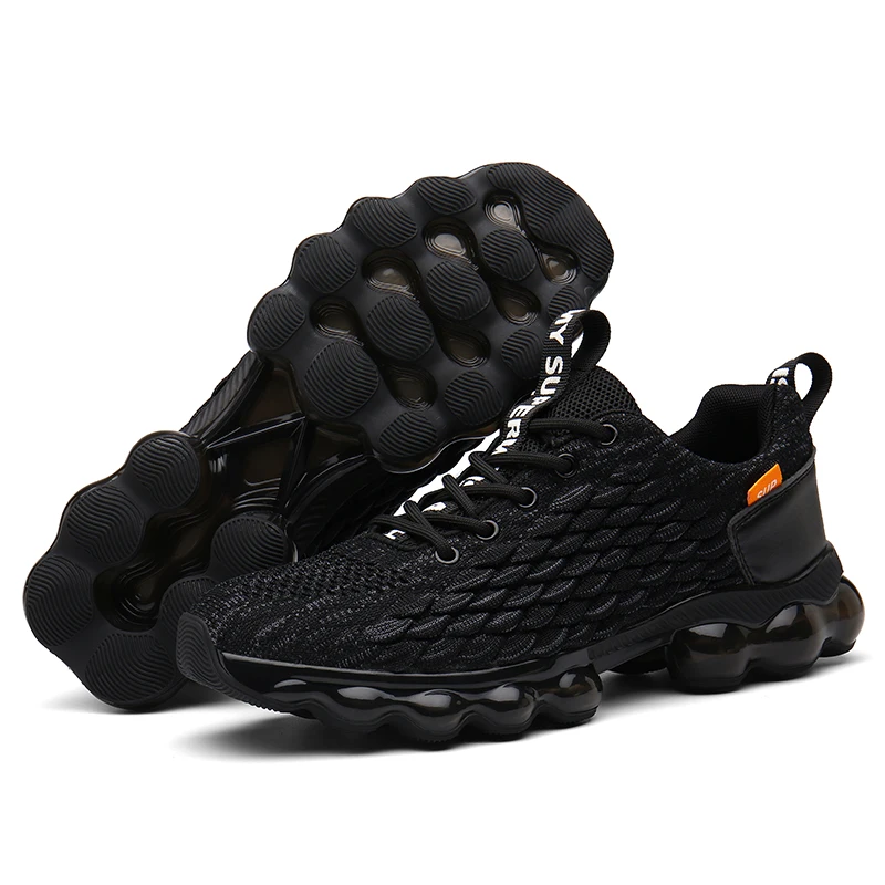 Кроссовки мужские с воздушной подушкой легкие дышащие для бега занятий спортом