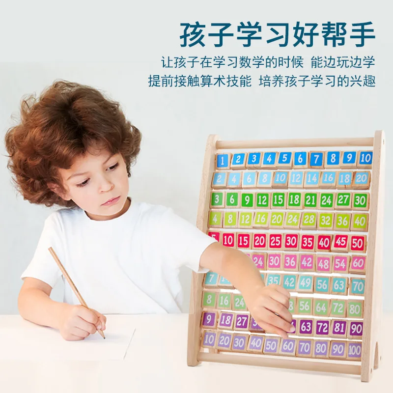 

Mental Arithmetic Multiplication Calculation Frame Wood Children Fun Mathematics Thinking Training Kindergarten Educational Earl