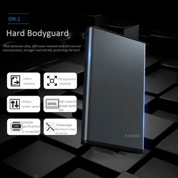 

2.5 Inch HDD Enclosure Case HD Hard Drive Hard Disk Case USB3.0 Port to IDE PATA Notebook HDD Enclosure Box