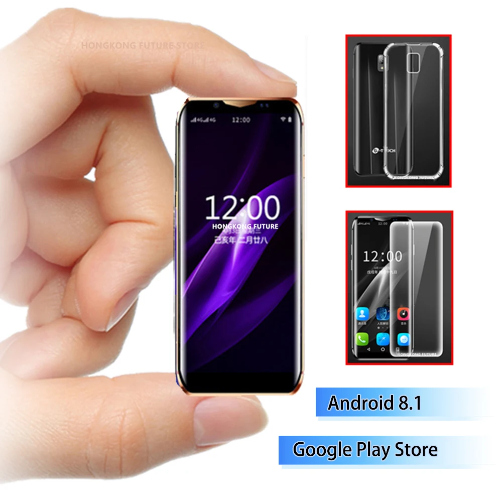 4G Карманный смартфон K touch i10 3 5 дюймов изогнутый экран мобильный телефон Android 8 1