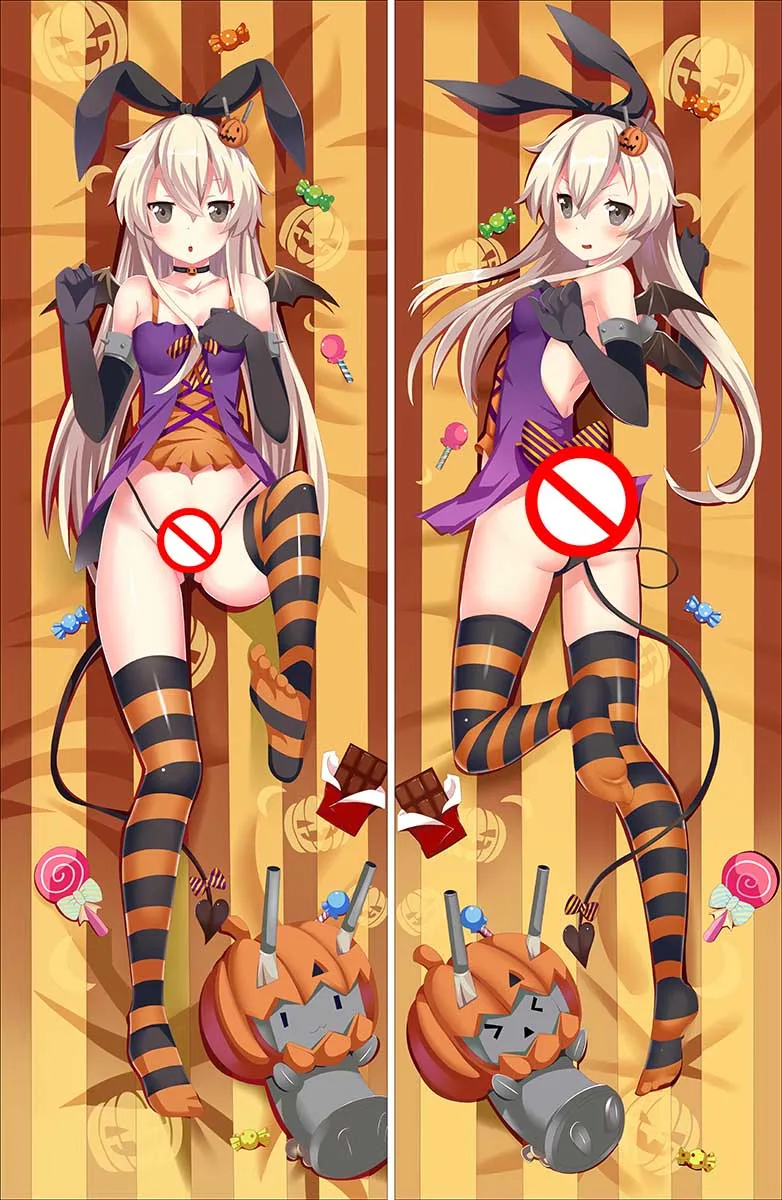 M5 Аниме Kantai Коллекция Dakimakura Чехол kancolle Kaga& Ikazuchi персонажи Shimakaze& Haruna Чехол на подушку объятия чехол - Цвет: M5