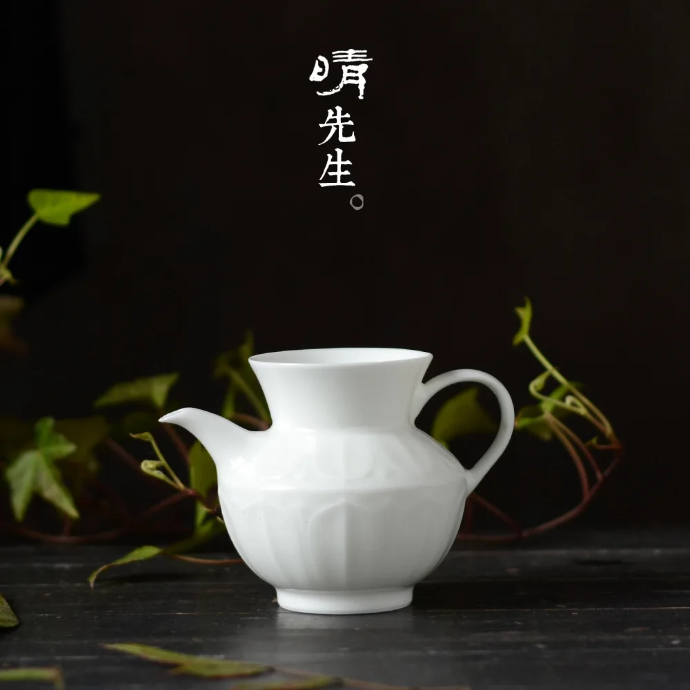 

Jindezhen Imitation Song Uniform Cup Manual Eggshell Will Fair Cup Sweet White Jade Mud Hand The Cup Kung Fu Tea Have Tea