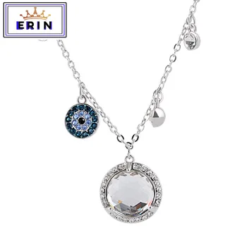 

ERIN High quality SWA, devil's eye Austrian Crystal Pendant Fashion Necklace