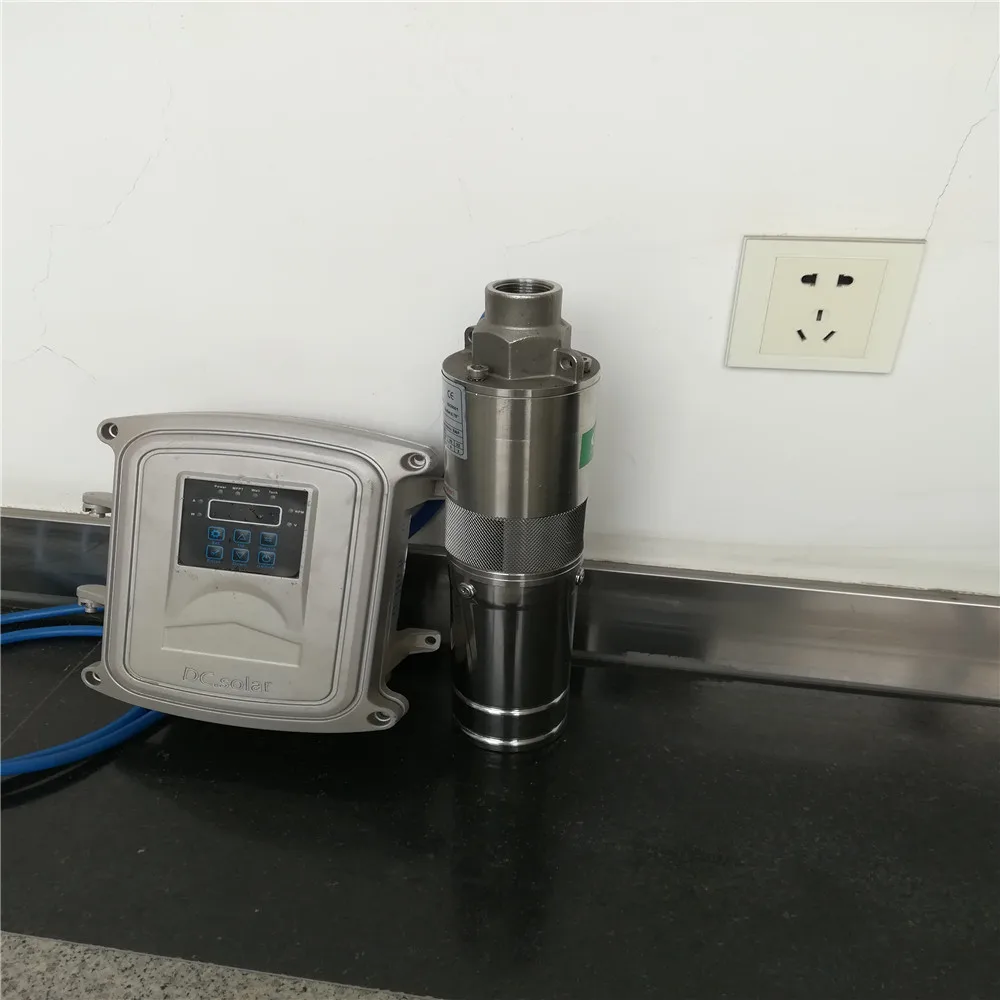 Погружной Солнечный насос 3G1. 3/50-D24/140 36V 50M 140W солнечный массив мощность 180W 1.3m ³/H 0 75