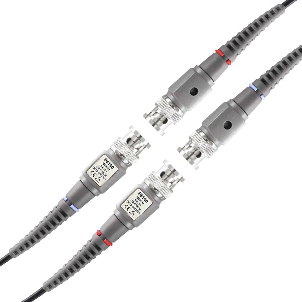 1PCS P6100 Oscilloscope Probe DC-100MHz Scope Clip Probe 100MHz