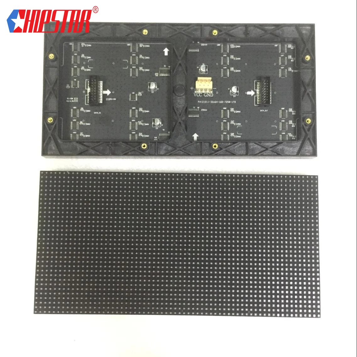 Светодиодный модуль P4 RGB 64*32 пикселей экран Светодиодная панель SMD P8 матричная