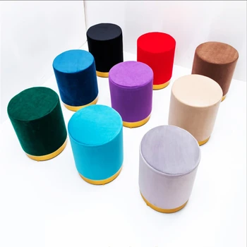 

Household Originality Northern Europe Shoes Stool Concise Sofa Small Stool Fabric Art Small Baidunzi Dressing Stool