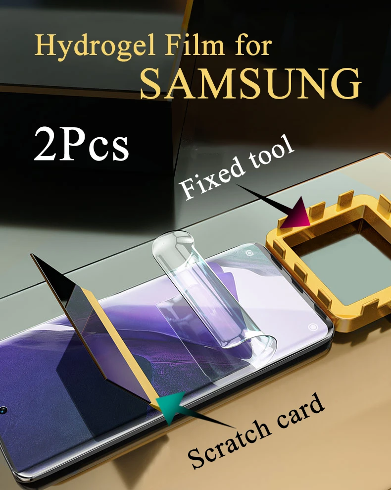 S22U Soft Hydrogel Film For Samsung S20 S21 Ultra 20FE S9 S8 S10E S10 5G S7 Edge HD Screen Protector Galaxy Note 20 10 Plus 9 8 mobile screen protector