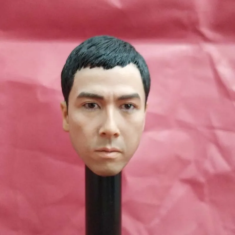 

1/6 Scale Yip Man Head Sculpt Donnie Yen Kongfu Star Head Carving Model Toy for 12in Phicen Tbleague HT Body Action Figure