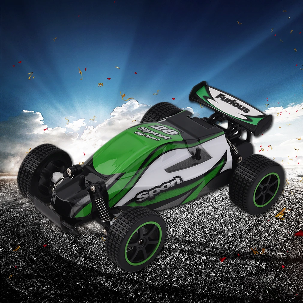 1/20 2WD система привода 15-25 kmh прочные внедорожные шины, высокоскоростные радиоуправляемые RTR гоночные багги для внедорожников