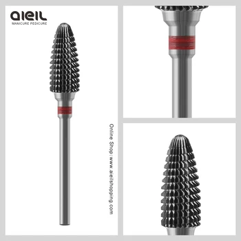 

Tungsten Carbide Burrs Nail Drill Bit Faster Remove Acrylics Gel Electric Manicure Drill Accessory