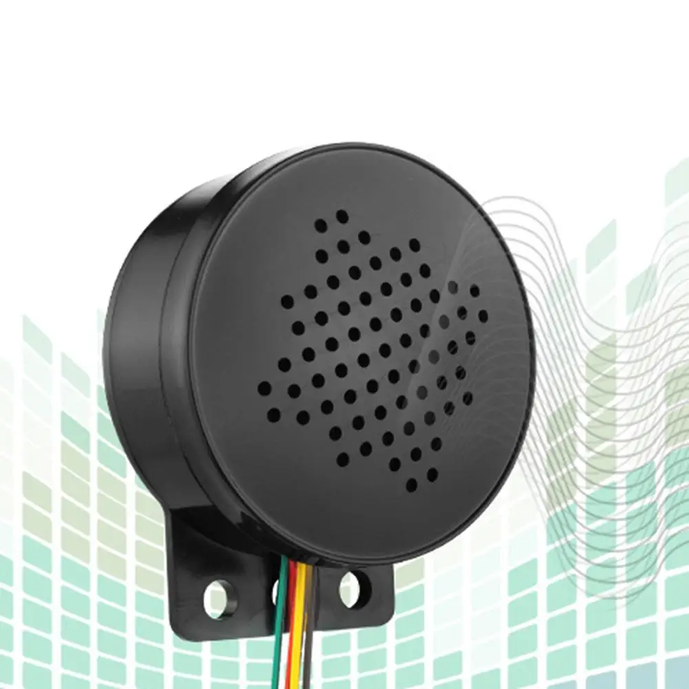  12V/24V Car Truck Start Voice Custom 4-channel Trigger Voice Speaker Prompter Sound Alarm Reverse S