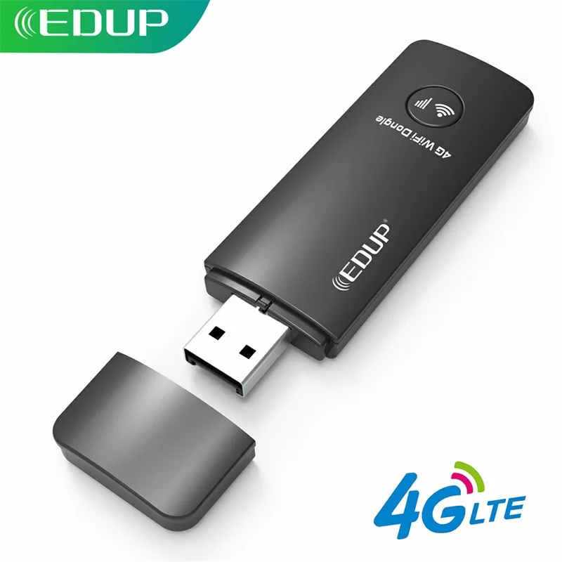 Адаптер EDUP 150 Мбит/с 4G USB WiFi адаптер LTE Универсальная Мобильная точка доступа